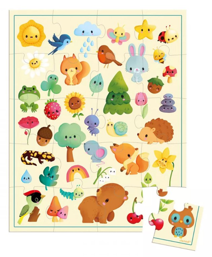 Puzzle Imagier de la Nature - 20 pcs