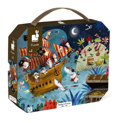 Puzzle la chasse au trésor - 36 pièces