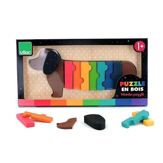 Puzzle / encastrement en volume chien - Andy Westface