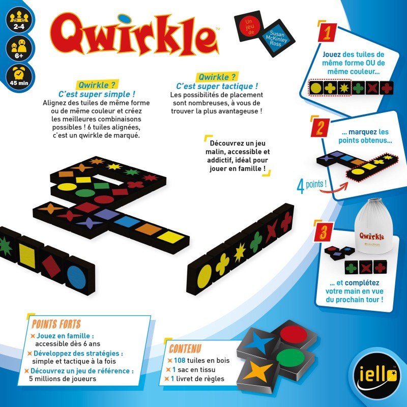 Qwirkle Nouvelle Edition