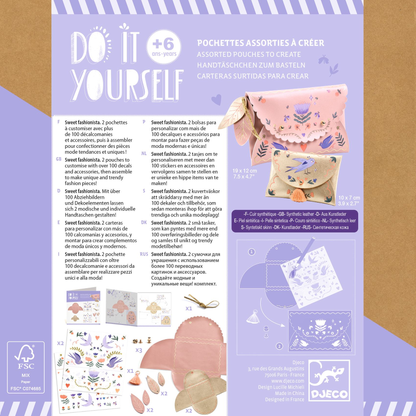 POCHETTES DIY - Sweet fashionista - FSC MIX