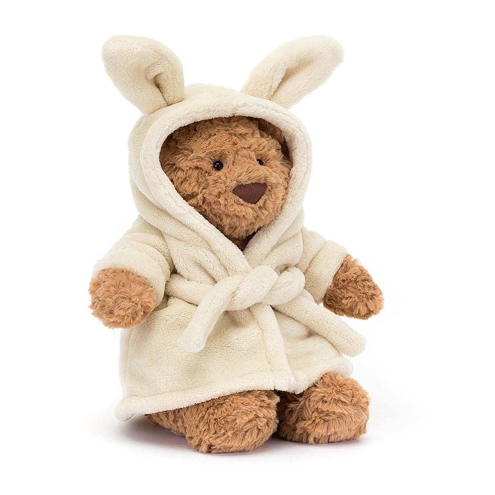 Bartholomew Bear Bathrobe - 26 x 12 cm