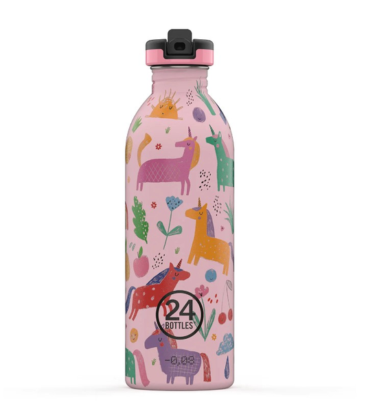 Urban Bottle 050 - Stone Magic Friends - Colored Sport Lid - 500 mL