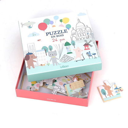 Puzzle en bois 24 pcs, Escapade à Paris - Sarah Betz