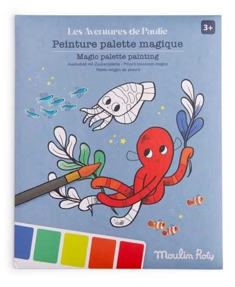 Peinture palette magique - Les aventures de Paulie