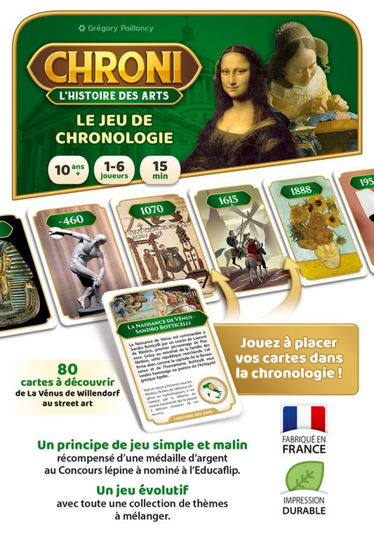 CHRONI 2023 - L'HISTOIRE DES ARTS