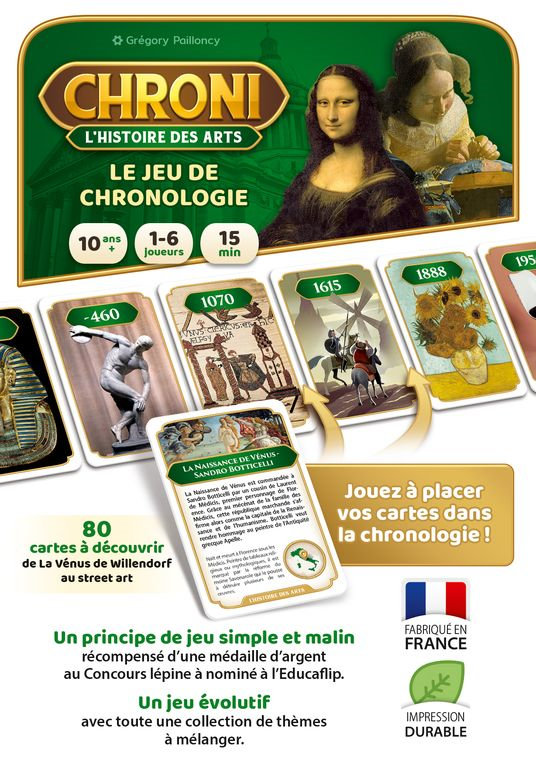 CHRONI 2023 - L'HISTOIRE DES ARTS