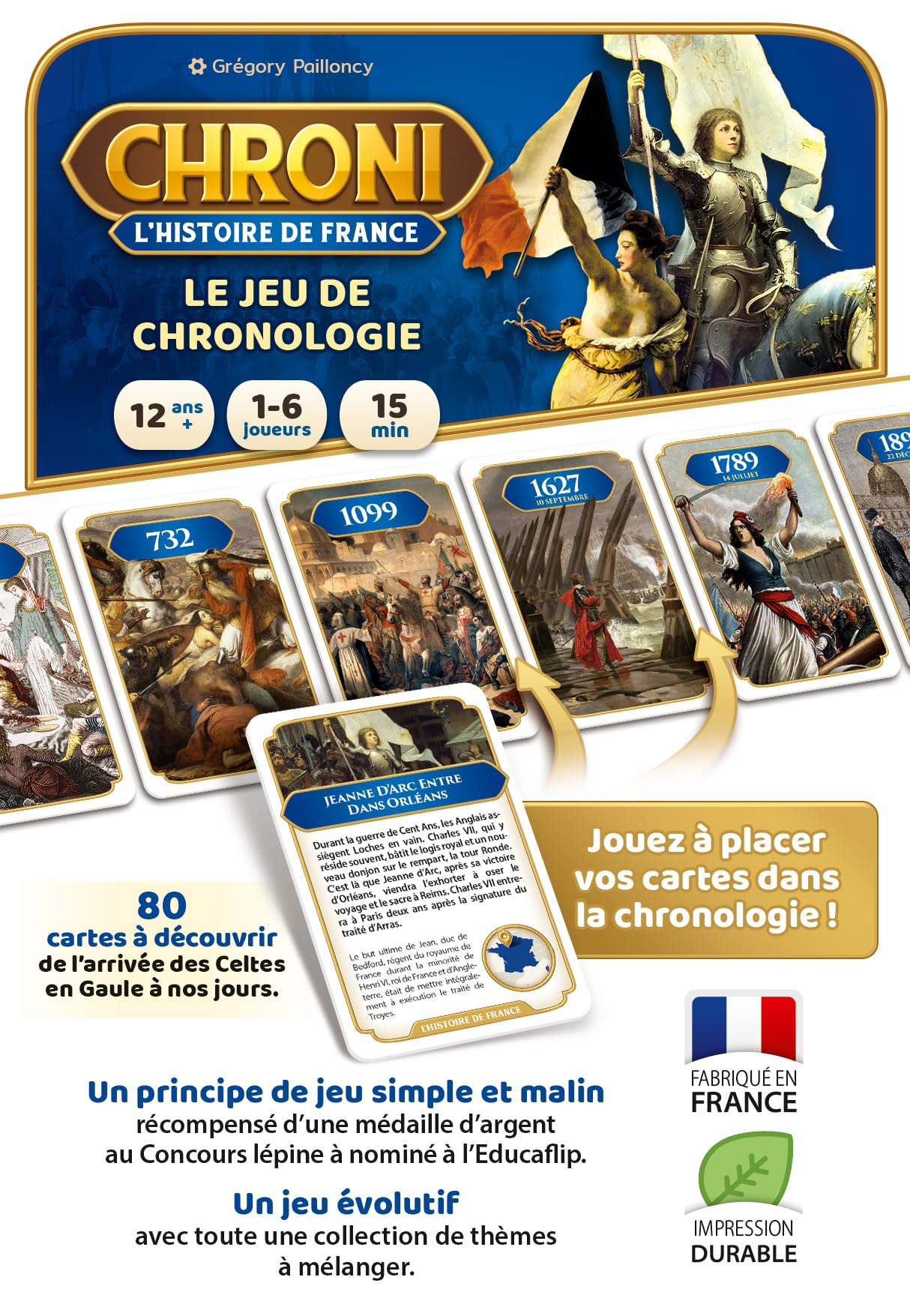 CHRONI 2023 - L'HISTOIRE DE FRANCE