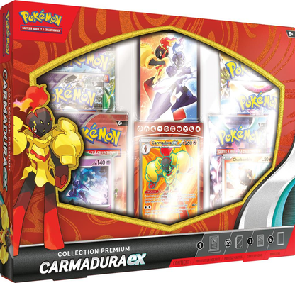 Pokémon : Coffret Premium Carmadura ex Q2 24