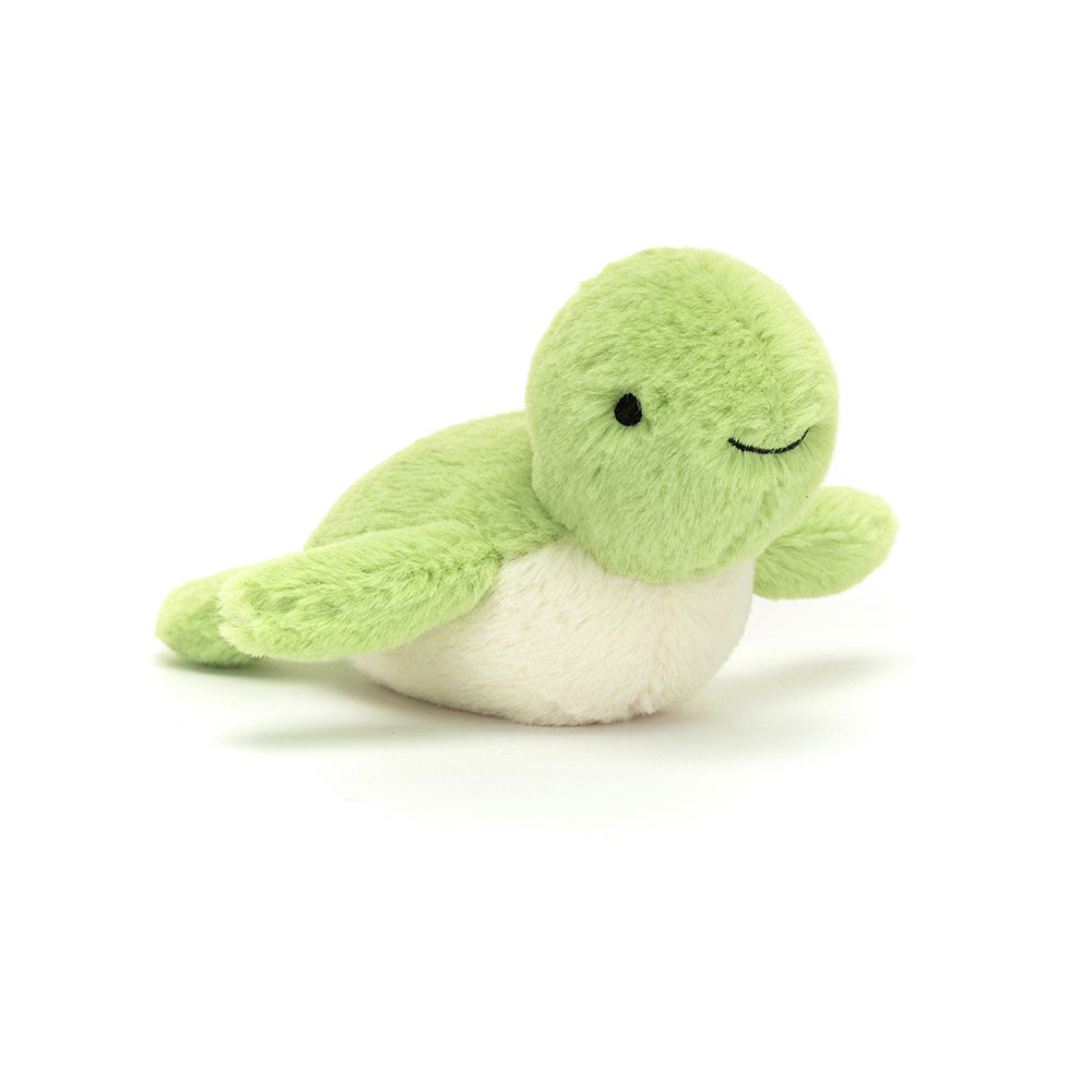 Fluffy Turtle - 9 cm x 5 cm x 7 cm