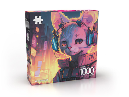 Puzzle 1000 pièces - Technocat