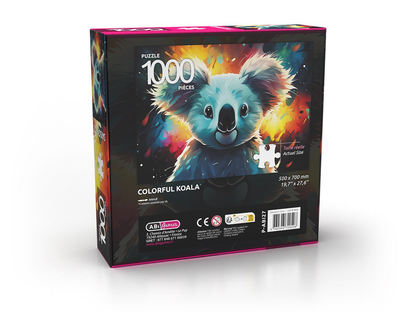 Puzzle 1000 pièces - Colorful Koala