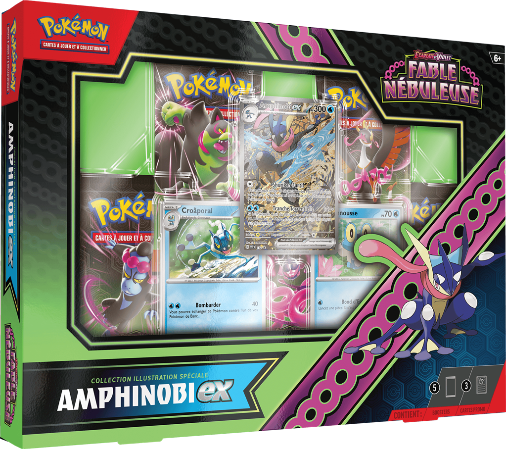 Pokémon EV65 : Coffret ex Collection Spéciale (5B) - Amphinobi EX