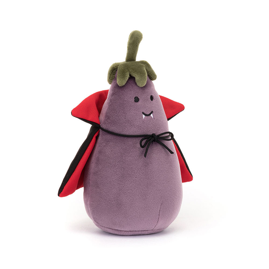 Vivacious Aubergine Vampire - 16cm x 9cm x 9cm