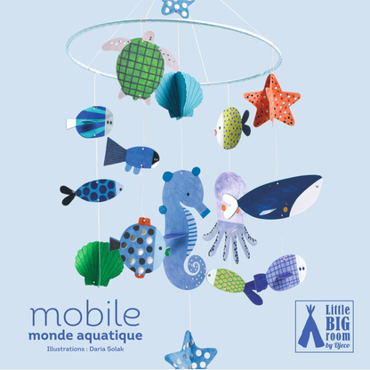 MOBILE PAPIER - Mobile monde aquatique - FSC MIX