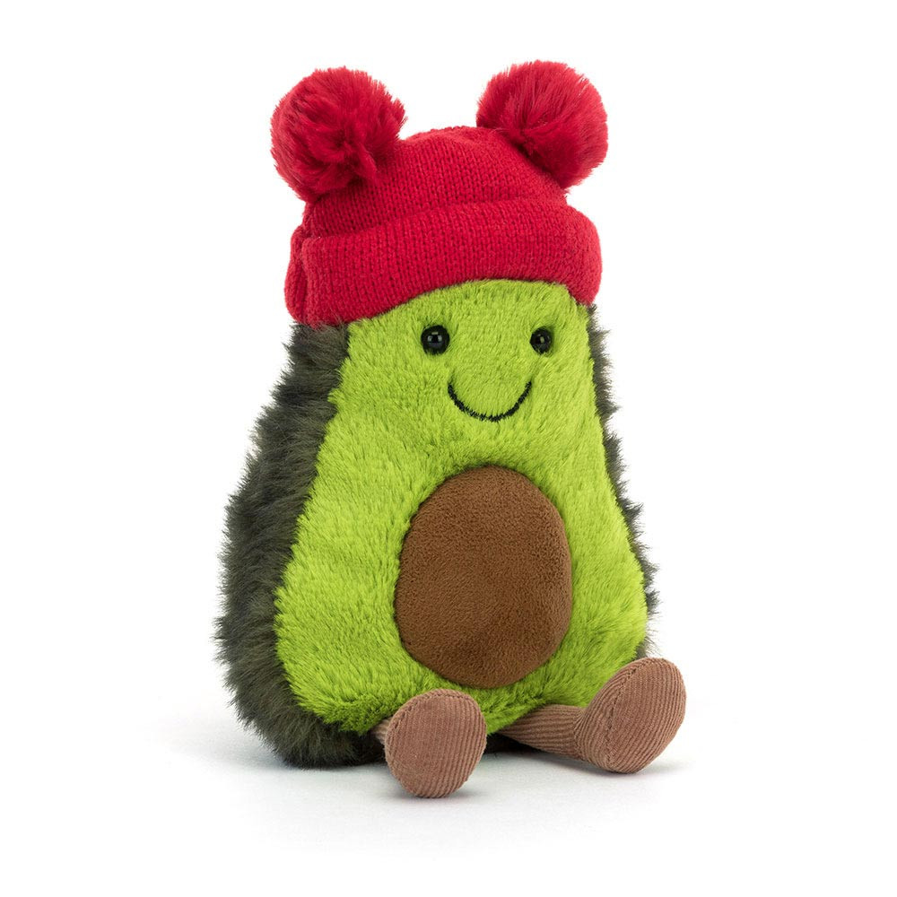 Amuseable Bobble Avocado - 19cm x 10cm x 6cm