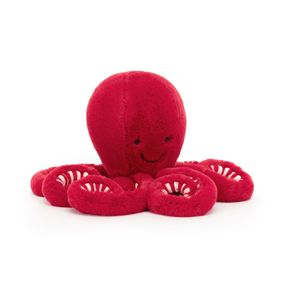 Cranberry Octopus Little - 27cm x 10cm x 10cm