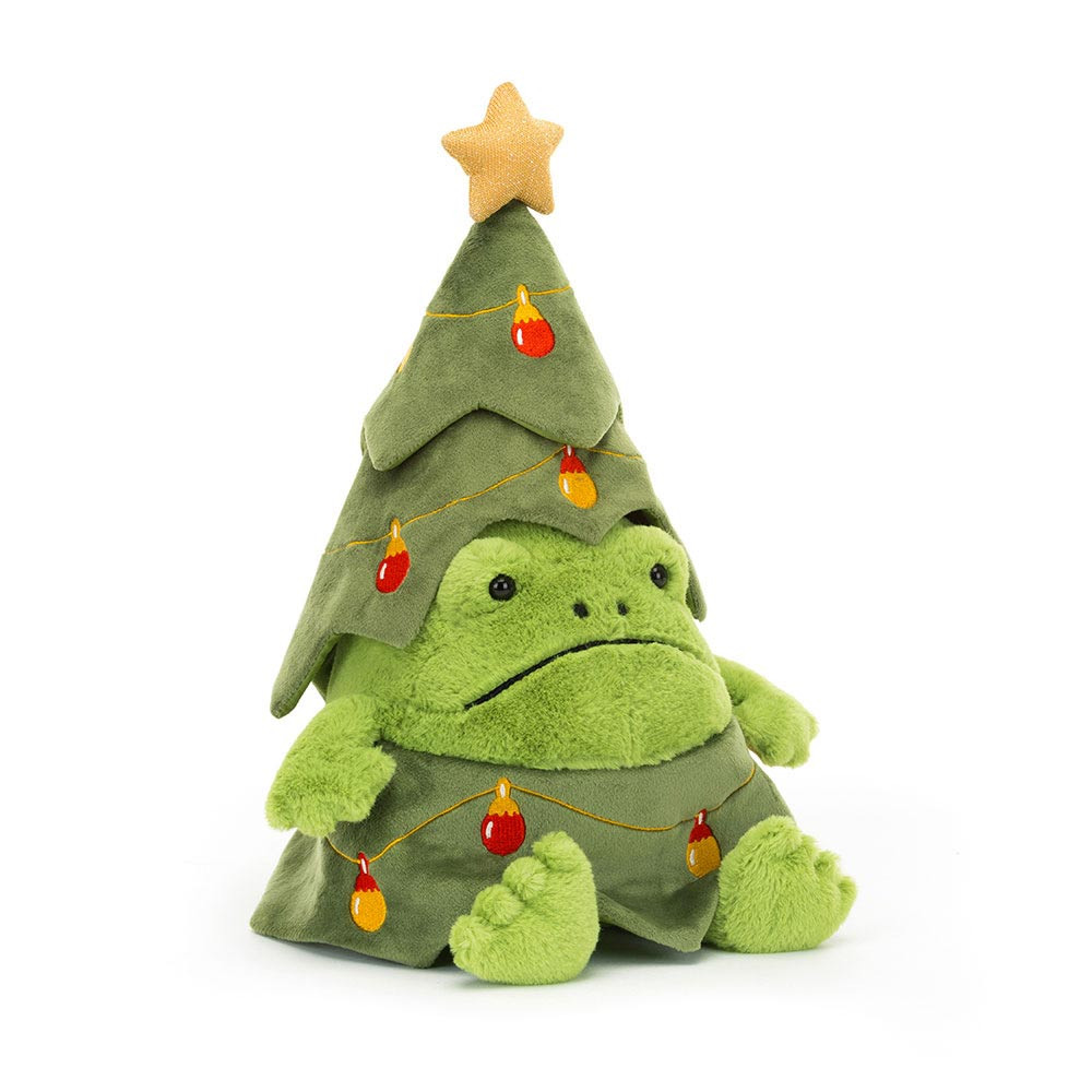 Christmas Tree Ricky Rain Frog - 29cm x 18cm x 15cm