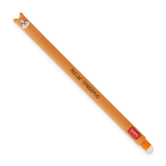 STYLO À ENCRE GEL EFFAÇABLE - ERASABLE PEN - CORGI
