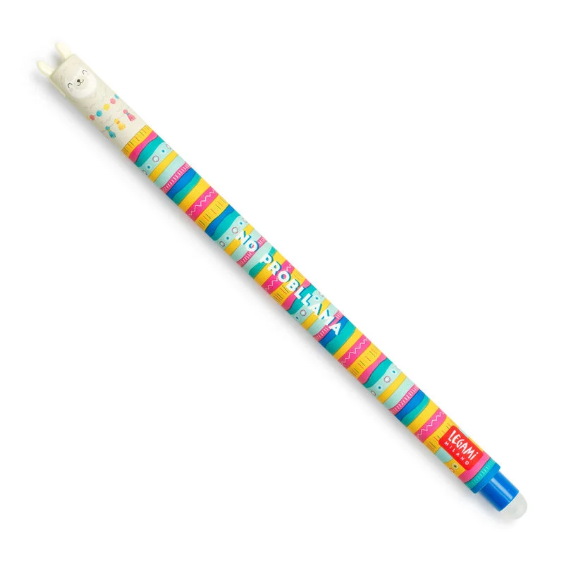 STYLO À ENCRE GEL EFFAÇABLE - ERASABLE PEN - LLAMA