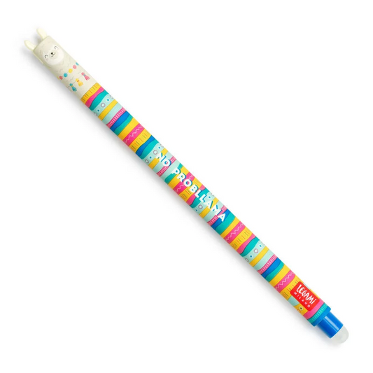 STYLO À ENCRE GEL EFFAÇABLE - ERASABLE PEN - LLAMA