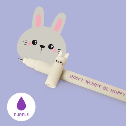 STYLO À ENCRE GEL EFFAÇABLE - ERASABLE PEN - BUNNY