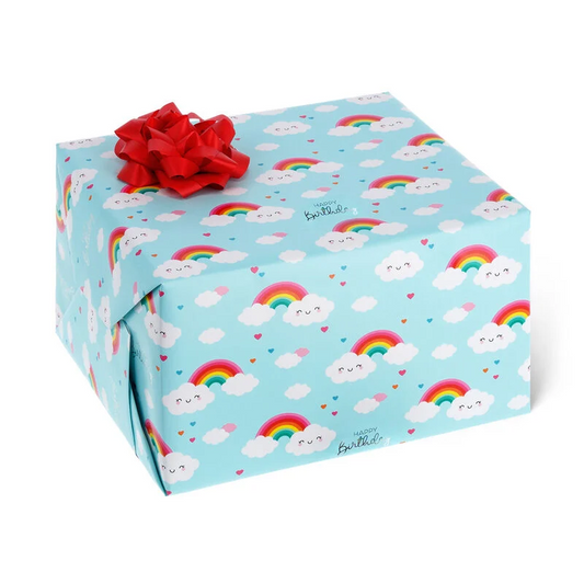 PAPIER CADEAU - WRAPPING PAPER - RAINBOW - 70 x 200 cm