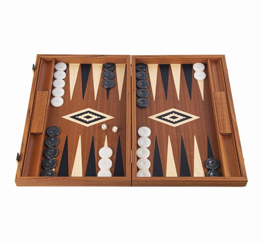 BACKGAMMON 48CM ACAJOU