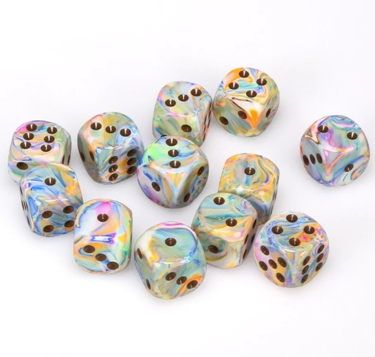 CHESSEX - Dé à l'unité - FESTIVE - Vibrant/Brun