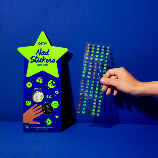 GLOW PARTY - NAIL STICKERS OMY