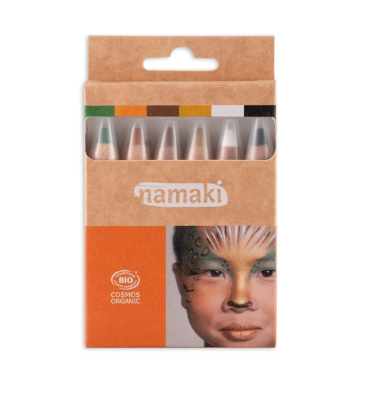 Kit 6 crayons de maquillage - Vie Sauvage