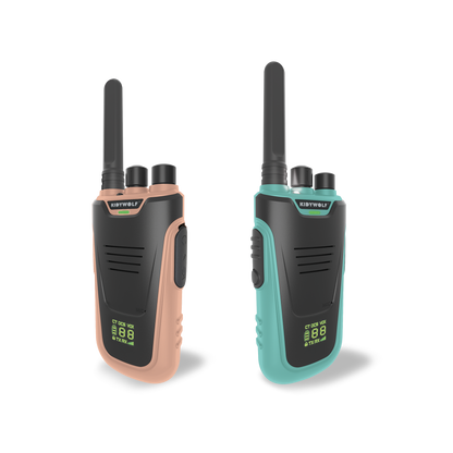 KIDYTALK paire de talkie walkie nude - cyan