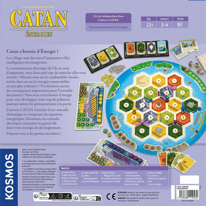 CATAN : Energies