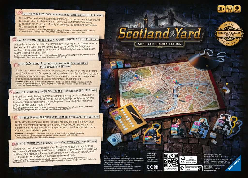 Scotland Yard Sherlock H.