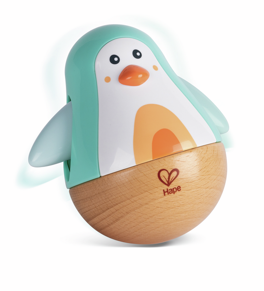 Pingouin culbuto turquoise