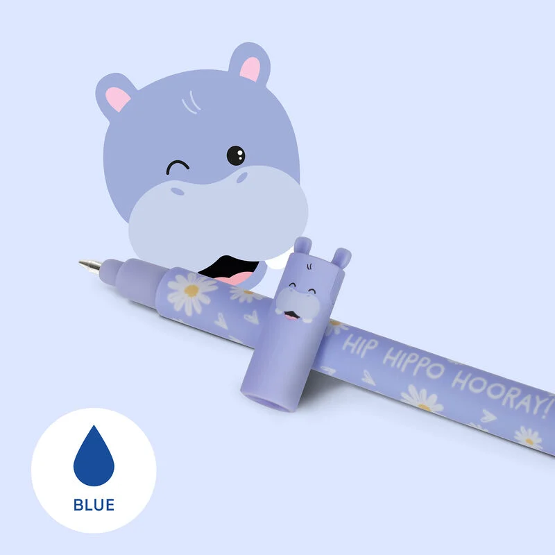 STYLO À ENCRE GEL EFFAÇABLE - ERASABLE PEN - Hippo