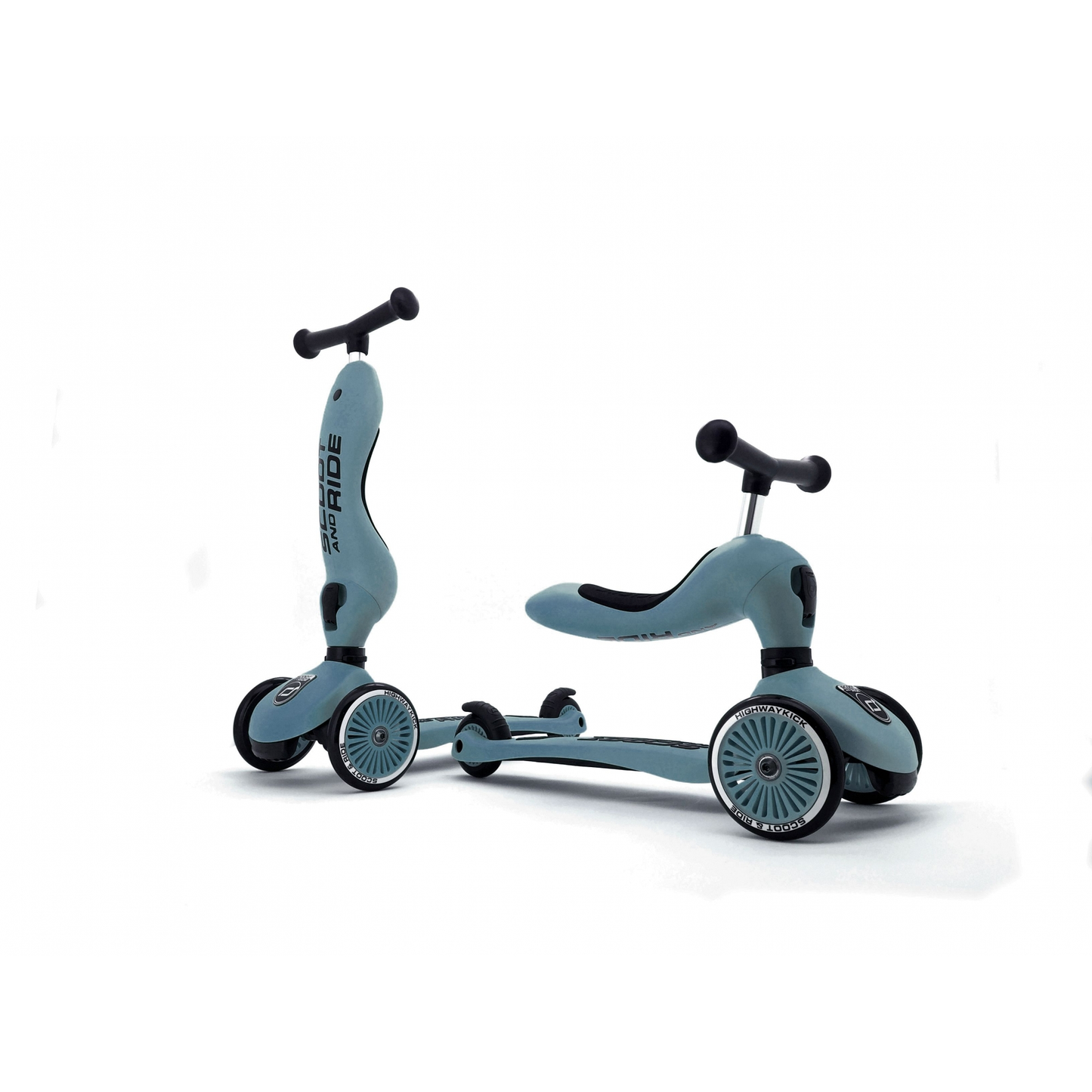 SR-Trottinette 2-1 HIGHWAYKICK 1 - BLEU ACIER