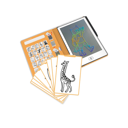 KIDYDRAW-MINI Tablette à dessin 30 Animaux