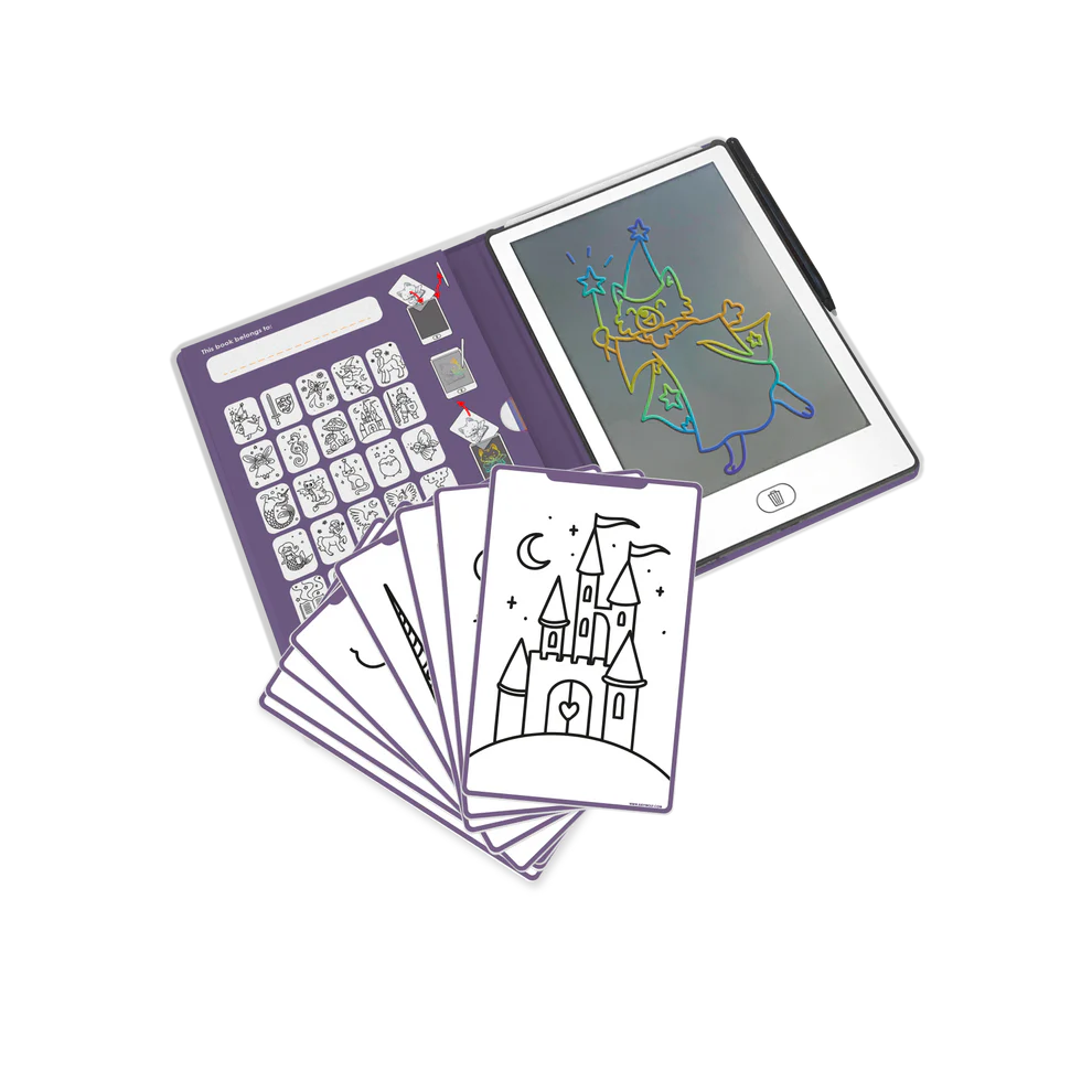 KIDYDRAW-MINI Tablette à dessin 30 images Il était une fois