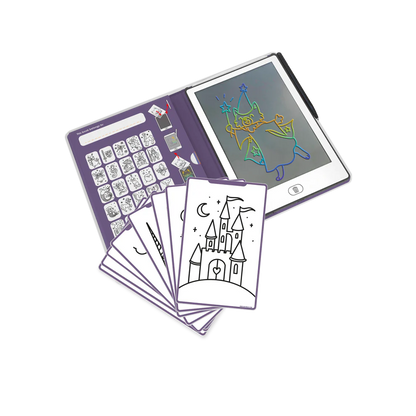 KIDYDRAW-MINI Tablette à dessin 30 images Il était une fois