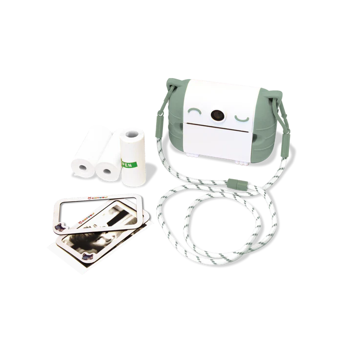 KIDYPRINT Appareil photo instantané avec impression thermique vert