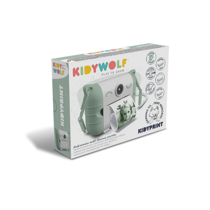 KIDYPRINT Appareil photo instantané avec impression thermique vert