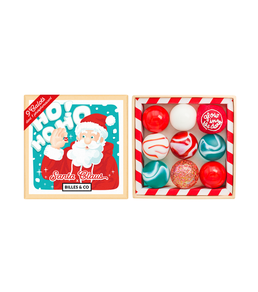 Billes - MINIBOX-CALOTS-04 - Mini Box Calots Santa Claus