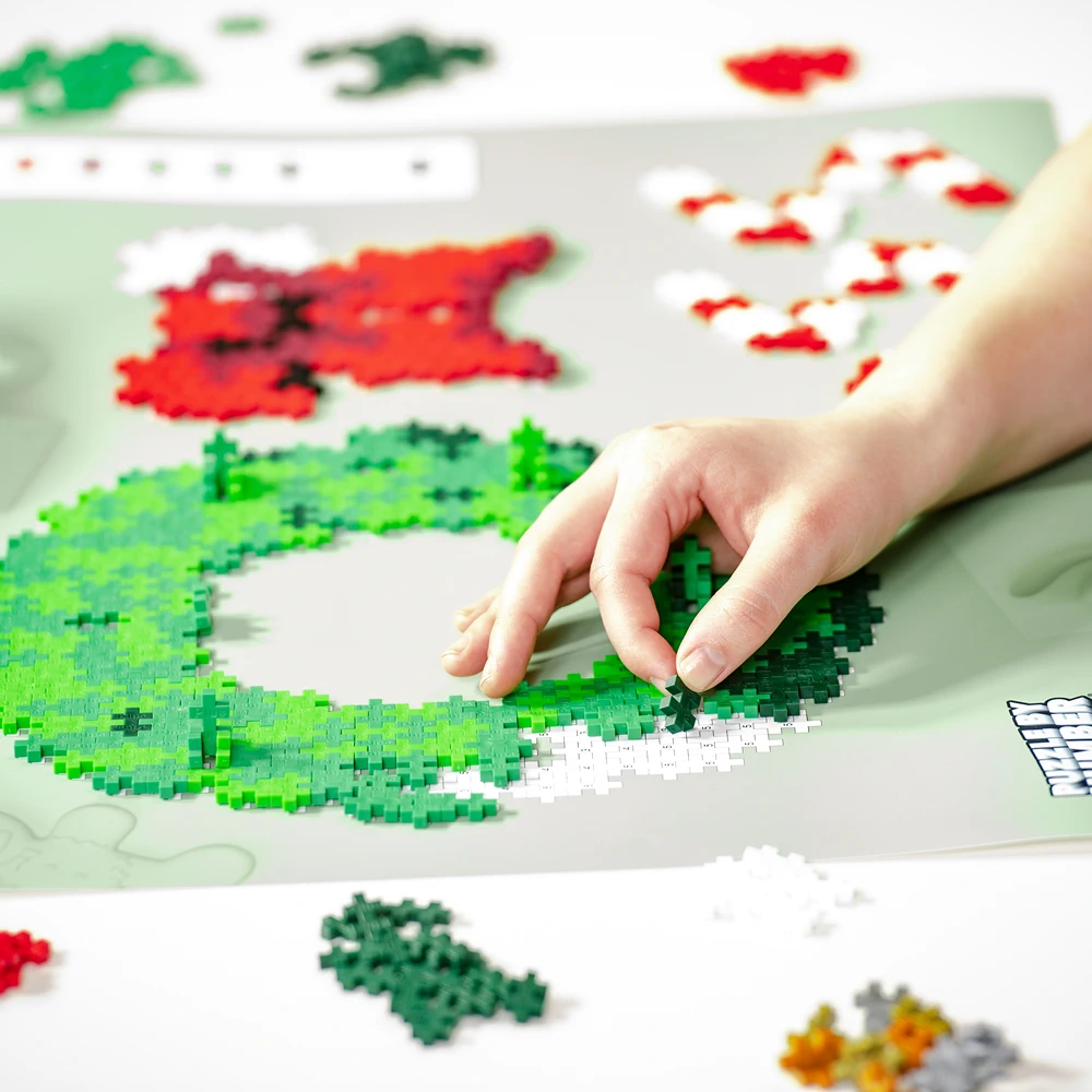 Puzzle Couronne de Noël - 500 Pcs