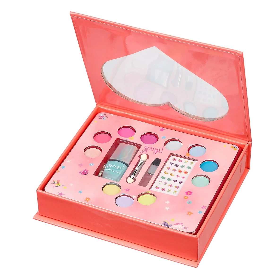 Set maquillage cœur en boîte cadeau