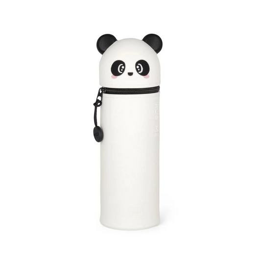 2-IN-1 SILICONE PENCIL CASE - KAWAII - PANDA