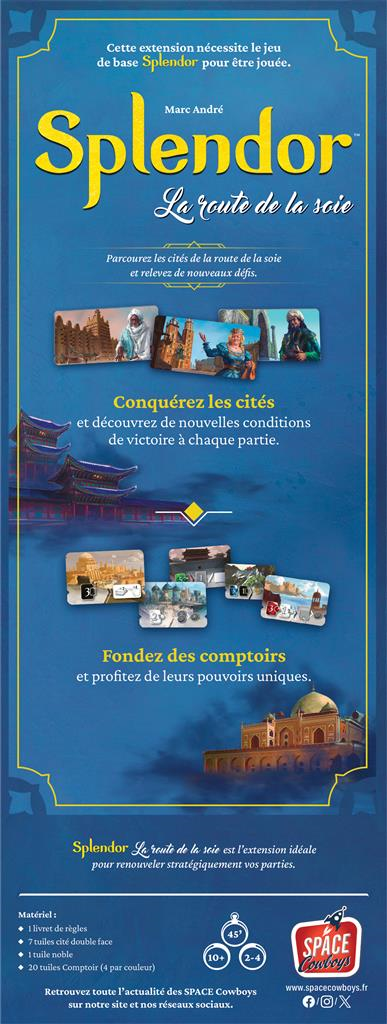 Splendor : La route de la soie (Ext)