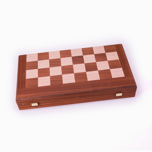 ECHECS & BACKGAMMON 48CM ACAJ HC