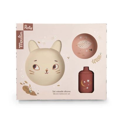 Set vaisselle silicone - Après la Pluie