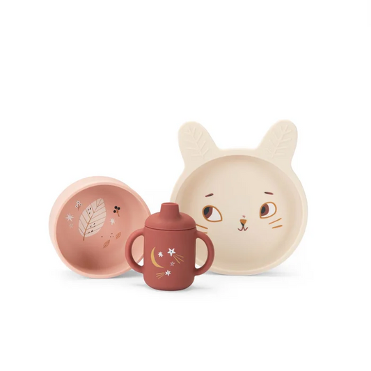 Set vaisselle silicone - Après la Pluie